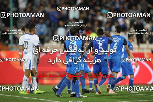 1445504, Tehran, , لیگ برتر فوتبال ایران، Persian Gulf Cup، Week 28، Second Leg، Esteghlal 4 v 2 Esteghlal Khouzestan on 2019/05/01 at Azadi Stadium