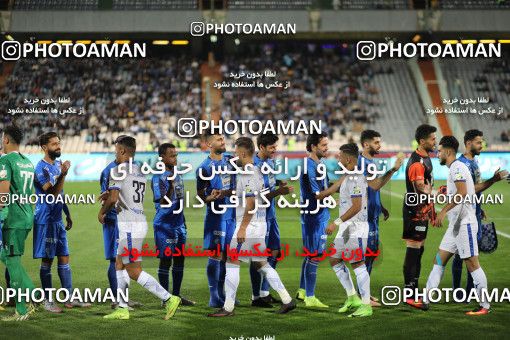 1445579, Tehran, , لیگ برتر فوتبال ایران، Persian Gulf Cup، Week 28، Second Leg، Esteghlal 4 v 2 Esteghlal Khouzestan on 2019/05/01 at Azadi Stadium