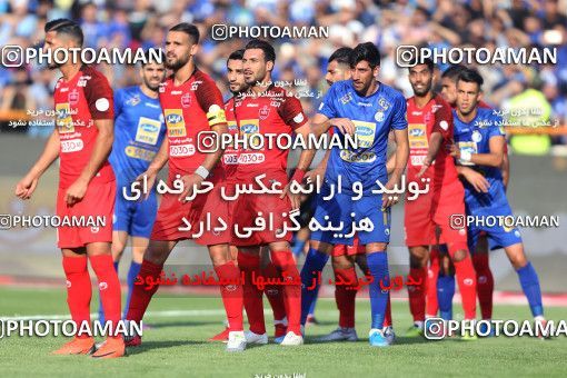 1454599, Tehran, Iran, Iran Football Pro League، Persian Gulf Cup، Week 4، First Leg، Esteghlal 0 v 1 Persepolis on 2019/09/22 at Azadi Stadium
