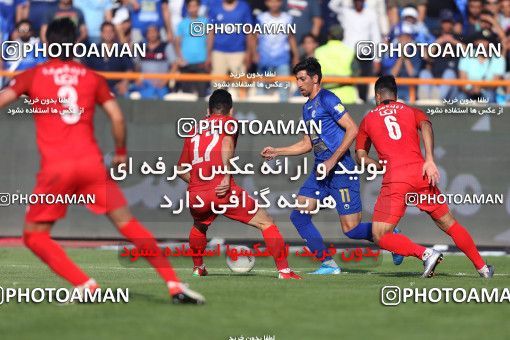 1454616, Tehran, Iran, Iran Football Pro League، Persian Gulf Cup، Week 4، First Leg، Esteghlal 0 v 1 Persepolis on 2019/09/22 at Azadi Stadium