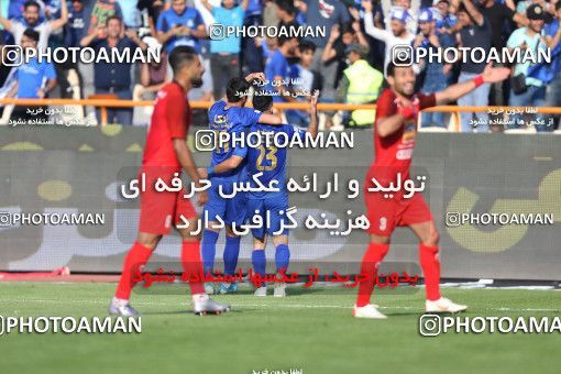1454609, Tehran, Iran, Iran Football Pro League، Persian Gulf Cup، Week 4، First Leg، Esteghlal 0 v 1 Persepolis on 2019/09/22 at Azadi Stadium