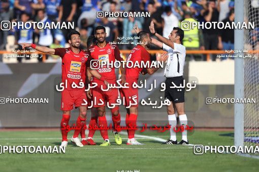 1454643, Tehran, Iran, Iran Football Pro League، Persian Gulf Cup، Week 4، First Leg، Esteghlal 0 v 1 Persepolis on 2019/09/22 at Azadi Stadium