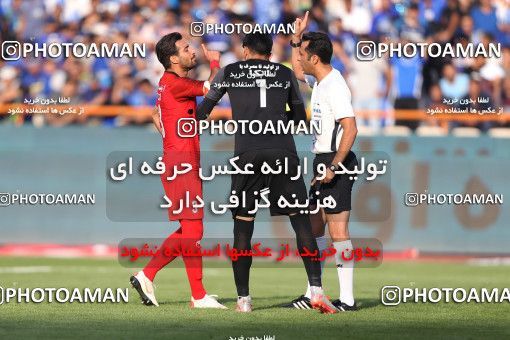 1454497, Tehran, Iran, Iran Football Pro League، Persian Gulf Cup، Week 4، First Leg، Esteghlal 0 v 1 Persepolis on 2019/09/22 at Azadi Stadium