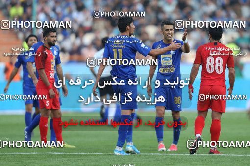 1454717, Tehran, Iran, Iran Football Pro League، Persian Gulf Cup، Week 4، First Leg، Esteghlal 0 v 1 Persepolis on 2019/09/22 at Azadi Stadium