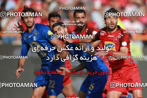 1447242, Tehran, Iran, Iran Football Pro League، Persian Gulf Cup، Week 4، First Leg، Esteghlal 0 v 1 Persepolis on 2019/09/22 at Azadi Stadium