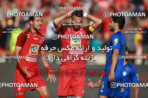 1447237, Tehran, Iran, Iran Football Pro League، Persian Gulf Cup، Week 4، First Leg، Esteghlal 0 v 1 Persepolis on 2019/09/22 at Azadi Stadium