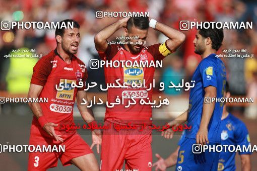 1447208, Tehran, Iran, Iran Football Pro League، Persian Gulf Cup، Week 4، First Leg، Esteghlal 0 v 1 Persepolis on 2019/09/22 at Azadi Stadium