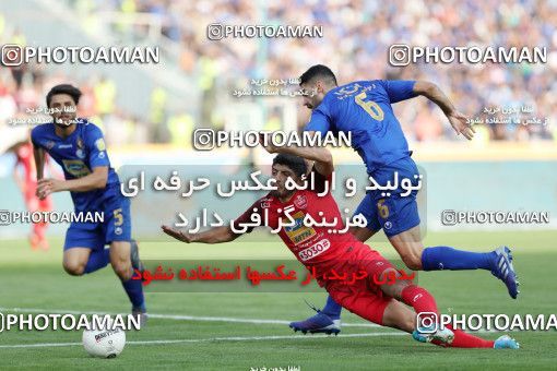 1451744, Tehran, Iran, Iran Football Pro League، Persian Gulf Cup، Week 4، First Leg، Esteghlal 0 v 1 Persepolis on 2019/09/22 at Azadi Stadium