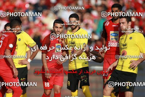 1471625, Tehran, Iran, Iran Football Pro League، Persian Gulf Cup، Week 5، First Leg، Persepolis 0 v 2 Sepahan on 2019/09/26 at Azadi Stadium