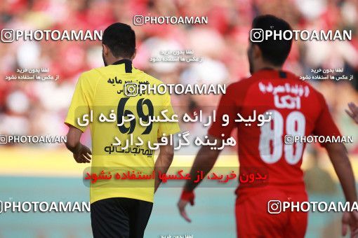 1471495, Tehran, Iran, Iran Football Pro League، Persian Gulf Cup، Week 5، First Leg، Persepolis 0 v 2 Sepahan on 2019/09/26 at Azadi Stadium