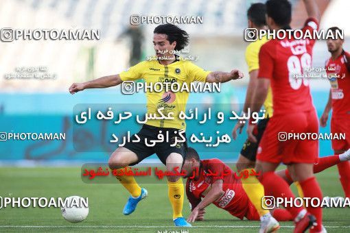 1471614, Tehran, Iran, Iran Football Pro League، Persian Gulf Cup، Week 5، First Leg، Persepolis 0 v 2 Sepahan on 2019/09/26 at Azadi Stadium