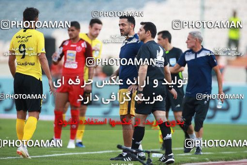 1471730, Tehran, Iran, Iran Football Pro League، Persian Gulf Cup، Week 5، First Leg، Persepolis 0 v 2 Sepahan on 2019/09/26 at Azadi Stadium