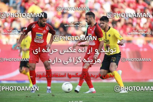 1471798, Tehran, Iran, Iran Football Pro League، Persian Gulf Cup، Week 5، First Leg، Persepolis 0 v 2 Sepahan on 2019/09/26 at Azadi Stadium