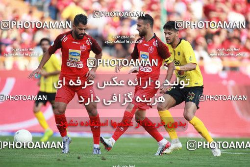 1471648, Tehran, Iran, Iran Football Pro League، Persian Gulf Cup، Week 5، First Leg، Persepolis 0 v 2 Sepahan on 2019/09/26 at Azadi Stadium
