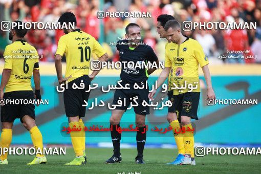 1471749, Tehran, Iran, Iran Football Pro League، Persian Gulf Cup، Week 5، First Leg، Persepolis 0 v 2 Sepahan on 2019/09/26 at Azadi Stadium