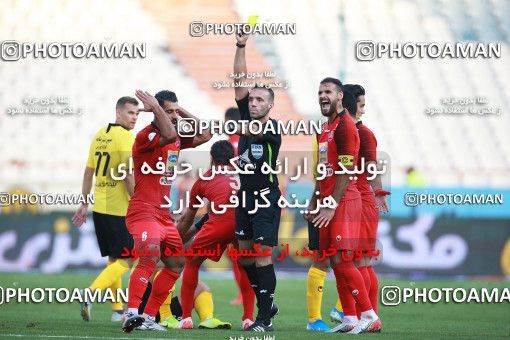 1471663, Tehran, Iran, Iran Football Pro League، Persian Gulf Cup، Week 5، First Leg، Persepolis 0 v 2 Sepahan on 2019/09/26 at Azadi Stadium