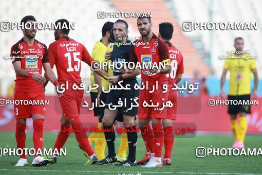 1471673, Tehran, Iran, Iran Football Pro League، Persian Gulf Cup، Week 5، First Leg، Persepolis 0 v 2 Sepahan on 2019/09/26 at Azadi Stadium