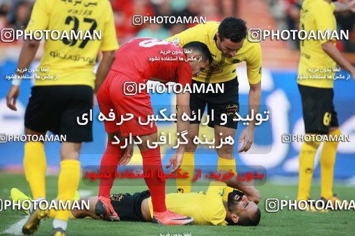 1471961, Tehran, Iran, Iran Football Pro League، Persian Gulf Cup، Week 5، First Leg، Persepolis 0 v 2 Sepahan on 2019/09/26 at Azadi Stadium