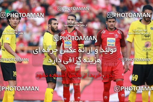 1471836, Tehran, Iran, Iran Football Pro League، Persian Gulf Cup، Week 5، First Leg، Persepolis 0 v 2 Sepahan on 2019/09/26 at Azadi Stadium