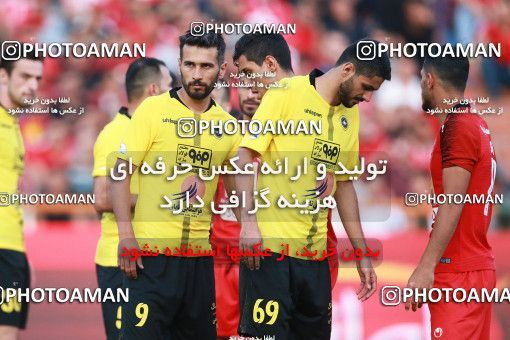 1471929, Tehran, Iran, Iran Football Pro League، Persian Gulf Cup، Week 5، First Leg، Persepolis 0 v 2 Sepahan on 2019/09/26 at Azadi Stadium