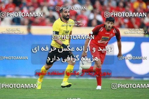 1471958, Tehran, Iran, Iran Football Pro League، Persian Gulf Cup، Week 5، First Leg، Persepolis 0 v 2 Sepahan on 2019/09/26 at Azadi Stadium