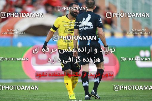 1471805, Tehran, Iran, Iran Football Pro League، Persian Gulf Cup، Week 5، First Leg، Persepolis 0 v 2 Sepahan on 2019/09/26 at Azadi Stadium