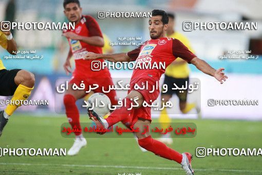 1472001, Tehran, Iran, Iran Football Pro League، Persian Gulf Cup، Week 5، First Leg، Persepolis 0 v 2 Sepahan on 2019/09/26 at Azadi Stadium