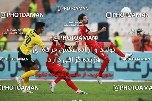 1472110, Tehran, Iran, Iran Football Pro League، Persian Gulf Cup، Week 5، First Leg، Persepolis 0 v 2 Sepahan on 2019/09/26 at Azadi Stadium