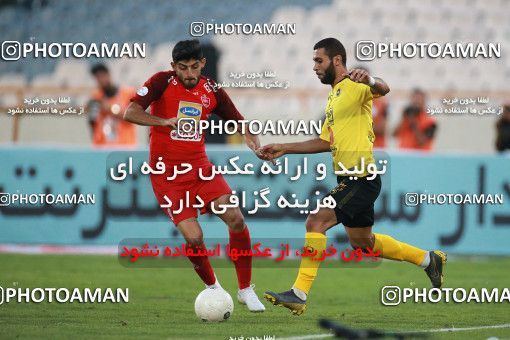 1472020, Tehran, Iran, Iran Football Pro League، Persian Gulf Cup، Week 5، First Leg، Persepolis 0 v 2 Sepahan on 2019/09/26 at Azadi Stadium