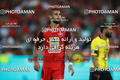 1471998, Tehran, Iran, Iran Football Pro League، Persian Gulf Cup، Week 5، First Leg، Persepolis 0 v 2 Sepahan on 2019/09/26 at Azadi Stadium