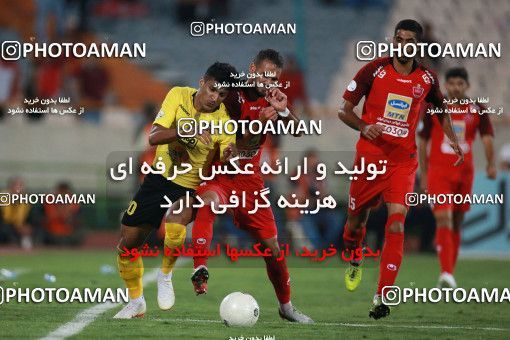 1471983, Tehran, Iran, Iran Football Pro League، Persian Gulf Cup، Week 5، First Leg، Persepolis 0 v 2 Sepahan on 2019/09/26 at Azadi Stadium