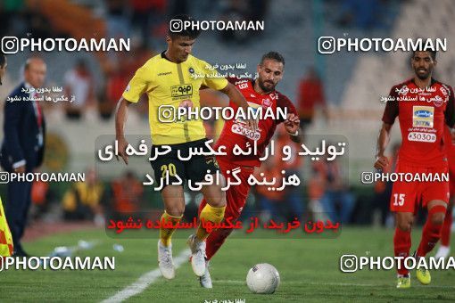 1472038, Tehran, Iran, Iran Football Pro League، Persian Gulf Cup، Week 5، First Leg، Persepolis 0 v 2 Sepahan on 2019/09/26 at Azadi Stadium