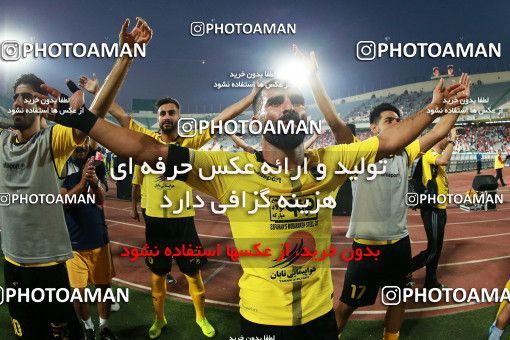 1472122, Tehran, Iran, Iran Football Pro League، Persian Gulf Cup، Week 5، First Leg، Persepolis 0 v 2 Sepahan on 2019/09/26 at Azadi Stadium
