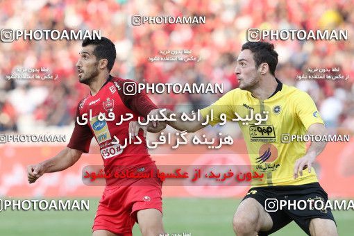 1453366, Iran Football Pro League، Persian Gulf Cup، Week 5، First Leg، 2019/09/26، Tehran، Azadi Stadium، Persepolis 0 - 2 Sepahan