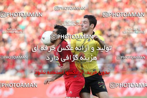 1453372, Iran Football Pro League، Persian Gulf Cup، Week 5، First Leg، 2019/09/26، Tehran، Azadi Stadium، Persepolis 0 - 2 Sepahan
