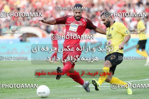 1453368, Iran Football Pro League، Persian Gulf Cup، Week 5، First Leg، 2019/09/26، Tehran، Azadi Stadium، Persepolis 0 - 2 Sepahan