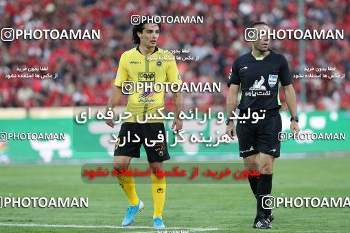 1453338, Iran Football Pro League، Persian Gulf Cup، Week 5، First Leg، 2019/09/26، Tehran، Azadi Stadium، Persepolis 0 - 2 Sepahan