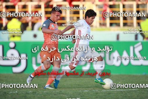 1538610, Iran Football Pro League، Persian Gulf Cup، Week 5، First Leg، 2019/09/25، Tehran، Shahid Dastgerdi Stadium، Saipa 0 - ۱ Tractor Sazi