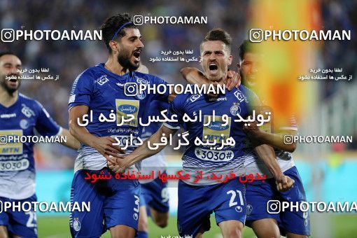 1462255, Tehran, , جام حذفی فوتبال ایران, Eighth final, Khorramshahr Cup, Esteghlal 3 v 0 Fajr-e Sepasi Shiraz on 2019/10/17 at Azadi Stadium