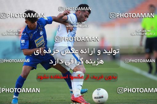 1470118, Iran Football Pro League، Persian Gulf Cup، Week 6، First Leg، 2019/10/04، Tehran، Azadi Stadium، Esteghlal 2 - ۱ Gol Gohar Sirjan
