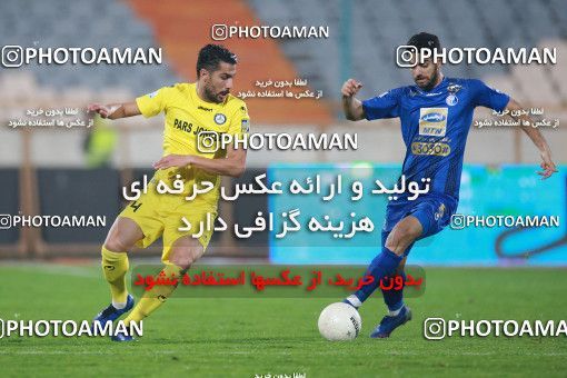 1479144, Tehran, , Iran Football Pro League، Persian Gulf Cup، Week 8، First Leg، Esteghlal 2 v 0 Pars Jonoubi Jam on 2019/10/25 at Azadi Stadium