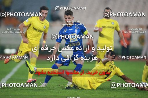 1479229, Tehran, , Iran Football Pro League، Persian Gulf Cup، Week 8، First Leg، Esteghlal 2 v 0 Pars Jonoubi Jam on 2019/10/25 at Azadi Stadium