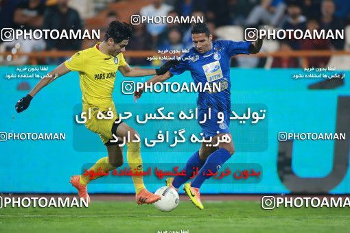 1479387, Tehran, , Iran Football Pro League، Persian Gulf Cup، Week 8، First Leg، Esteghlal 2 v 0 Pars Jonoubi Jam on 2019/10/25 at Azadi Stadium