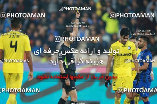 1479298, Tehran, , Iran Football Pro League، Persian Gulf Cup، Week 8، First Leg، Esteghlal 2 v 0 Pars Jonoubi Jam on 2019/10/25 at Azadi Stadium