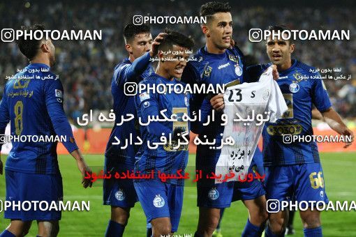 1535942, Tehran, , Iran Football Pro League، Persian Gulf Cup، Week 8، First Leg، Esteghlal 2 v 0 Pars Jonoubi Jam on 2019/10/25 at Azadi Stadium