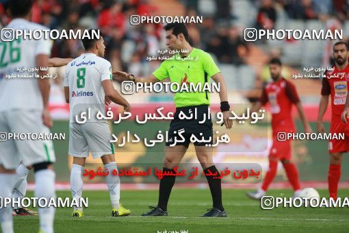1479980, Tehran, Iran, Iran Football Pro League، Persian Gulf Cup، Week 9، First Leg، Persepolis 0 v 0 Mashin Sazi Tabriz on 2019/10/31 at Azadi Stadium