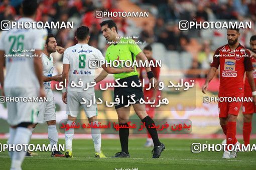 1479935, Tehran, Iran, Iran Football Pro League، Persian Gulf Cup، Week 9، First Leg، Persepolis 0 v 0 Mashin Sazi Tabriz on 2019/10/31 at Azadi Stadium