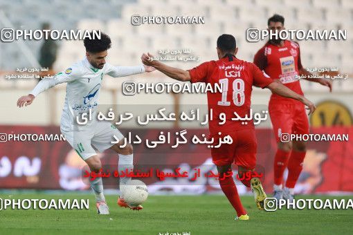 1480123, Tehran, Iran, Iran Football Pro League، Persian Gulf Cup، Week 9، First Leg، Persepolis 0 v 0 Mashin Sazi Tabriz on 2019/10/31 at Azadi Stadium