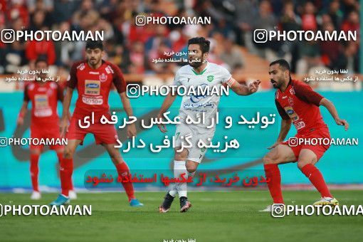 1480142, Tehran, Iran, Iran Football Pro League، Persian Gulf Cup، Week 9، First Leg، Persepolis 0 v 0 Mashin Sazi Tabriz on 2019/10/31 at Azadi Stadium