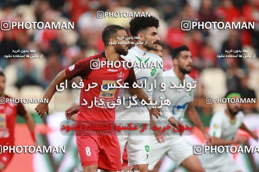 1480004, Tehran, Iran, Iran Football Pro League، Persian Gulf Cup، Week 9، First Leg، Persepolis 0 v 0 Mashin Sazi Tabriz on 2019/10/31 at Azadi Stadium